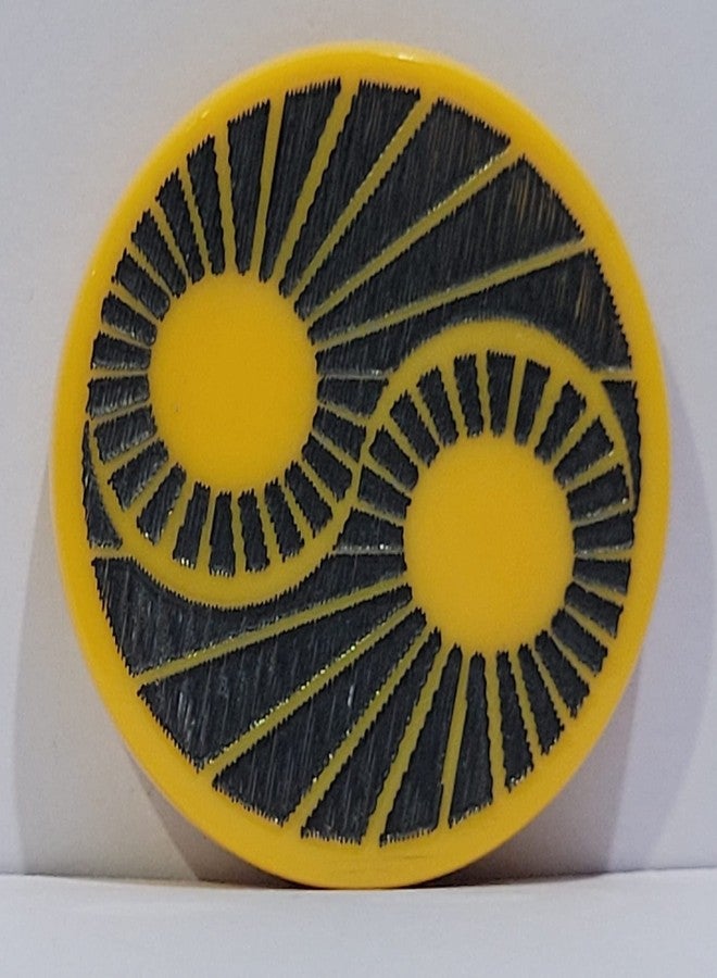 NHD مضرب الكاروم الاحترافي NHD PROAN810 - مصنوع من كرة البلياردو الأصلية (الصفراء) - Image 4